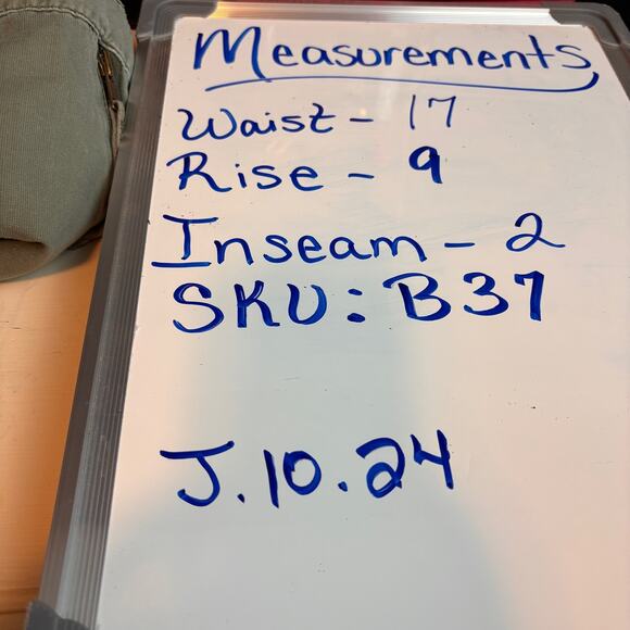 American Eagle Army Green Cargo Shorts 100% Cotton Zippered Pockets - Picture 7 of 7